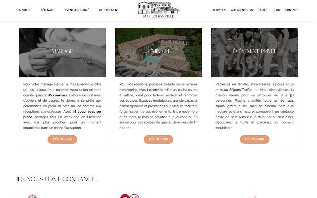 Site du Mas Loisonville